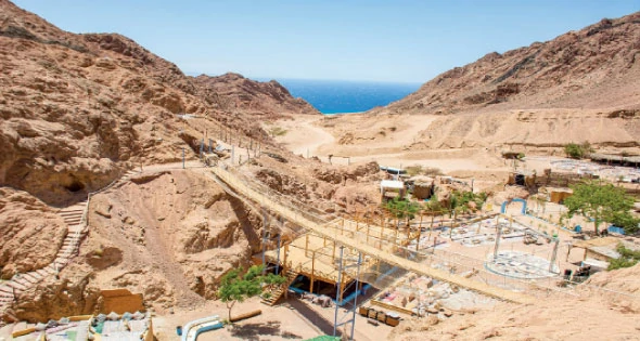 Blue Hole Sharm El Sheikh snorkeling site