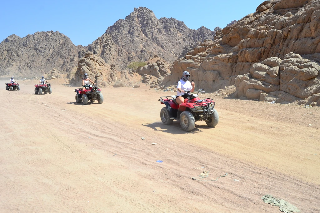 Morning Family Quad Bike Safari Sharm El Sheikh Sinai Desert