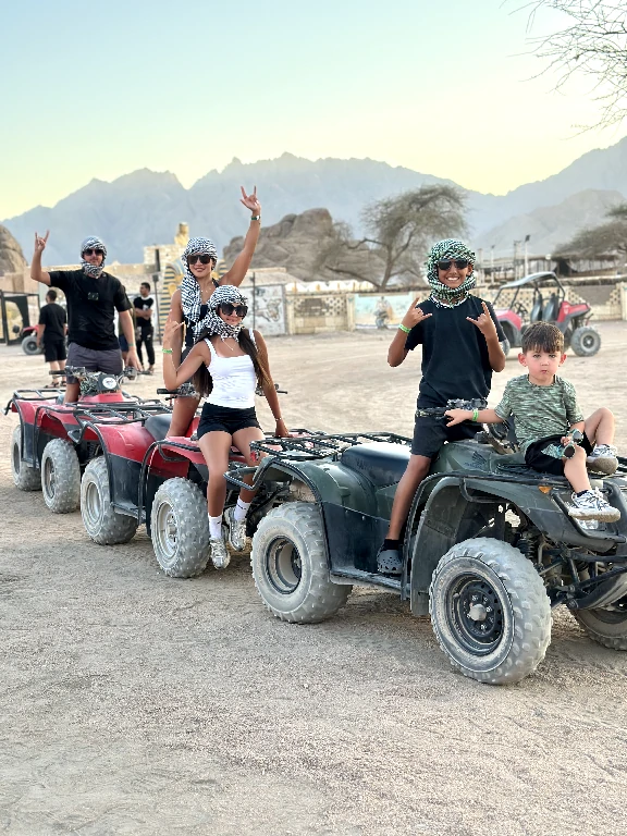 Morning Family Quad Bike Safari gallery Sharm El Sheikh