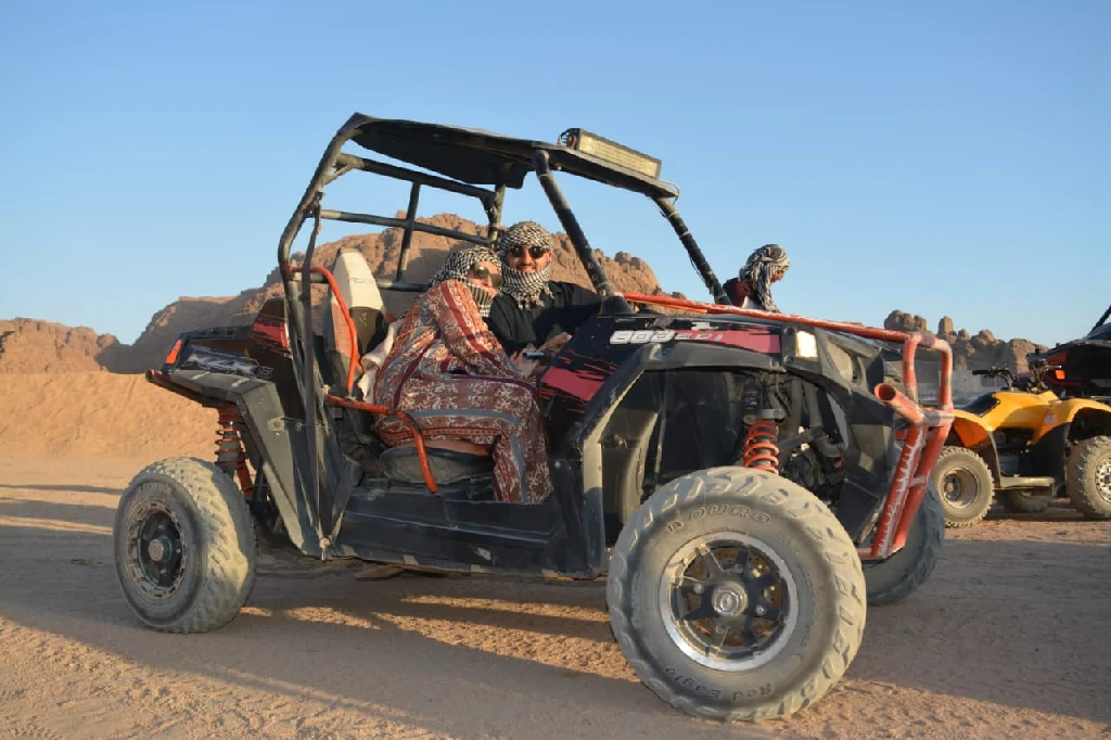 Dune buggy sunset tour Sinai desert
