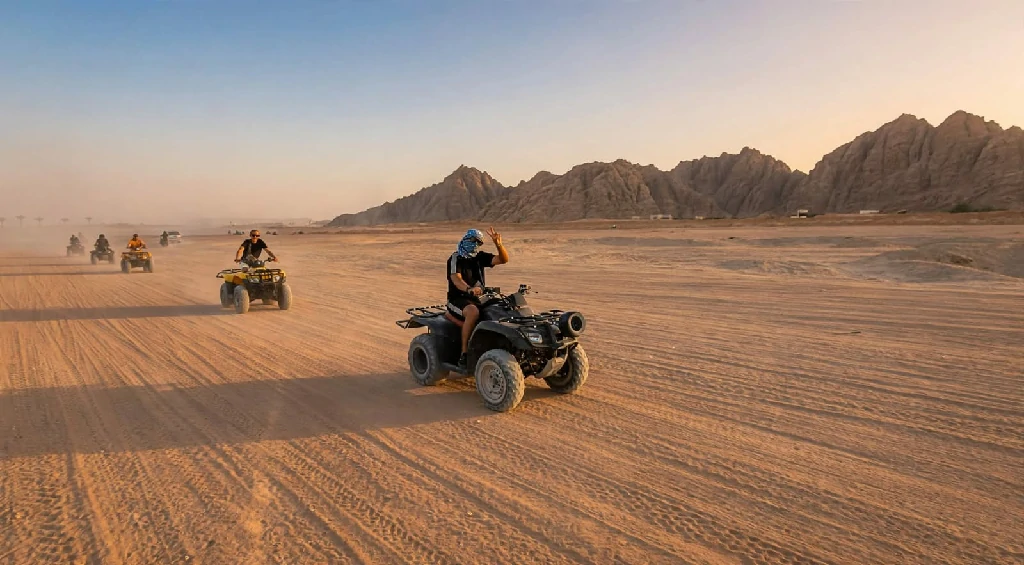 Sunset Quad Bike Safari Sharm El Sheikh